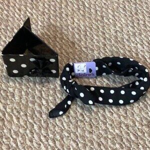 Claire’s hair wrap and mirror